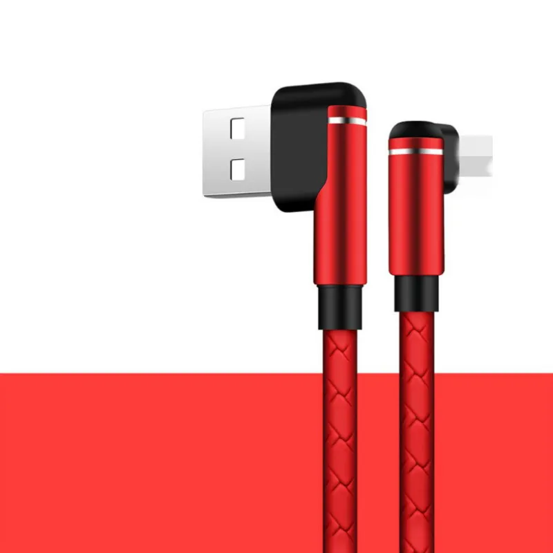 For Type c usb cable 90 usb-кабель usb c Micro usb type C кабель для быстрой зарядки L-Line Micro usb type-C USB зарядное устройство для iphone X xiaomi - Цвет: For Type c usb cable