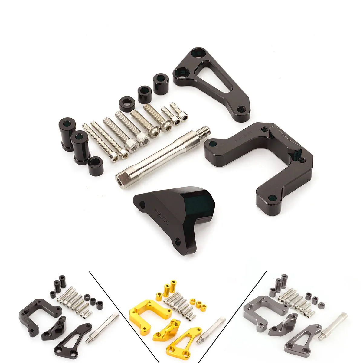 Алюминиевый демпфер рулевого управления для мотоцикла Yamaha M-SLAZ стабилизирующий