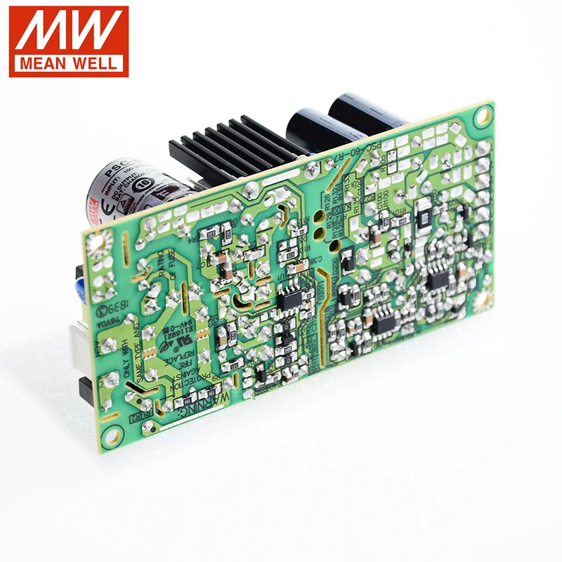 MEAN WELL PSC 60 Series DC13.8V DC27.6V 60W одиночный выход с зарядным устройством для аккумулятора