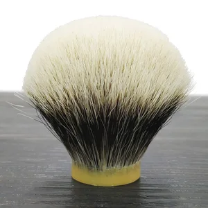 Dscosmetic плотный гелевый крючок Manchuria, тончайшая двухполосная кисть для бритья барсука