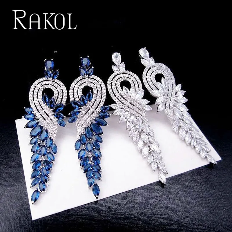 RAOKL шикарные Роскошные новейшие поступления листьев винтажные длинные висячие