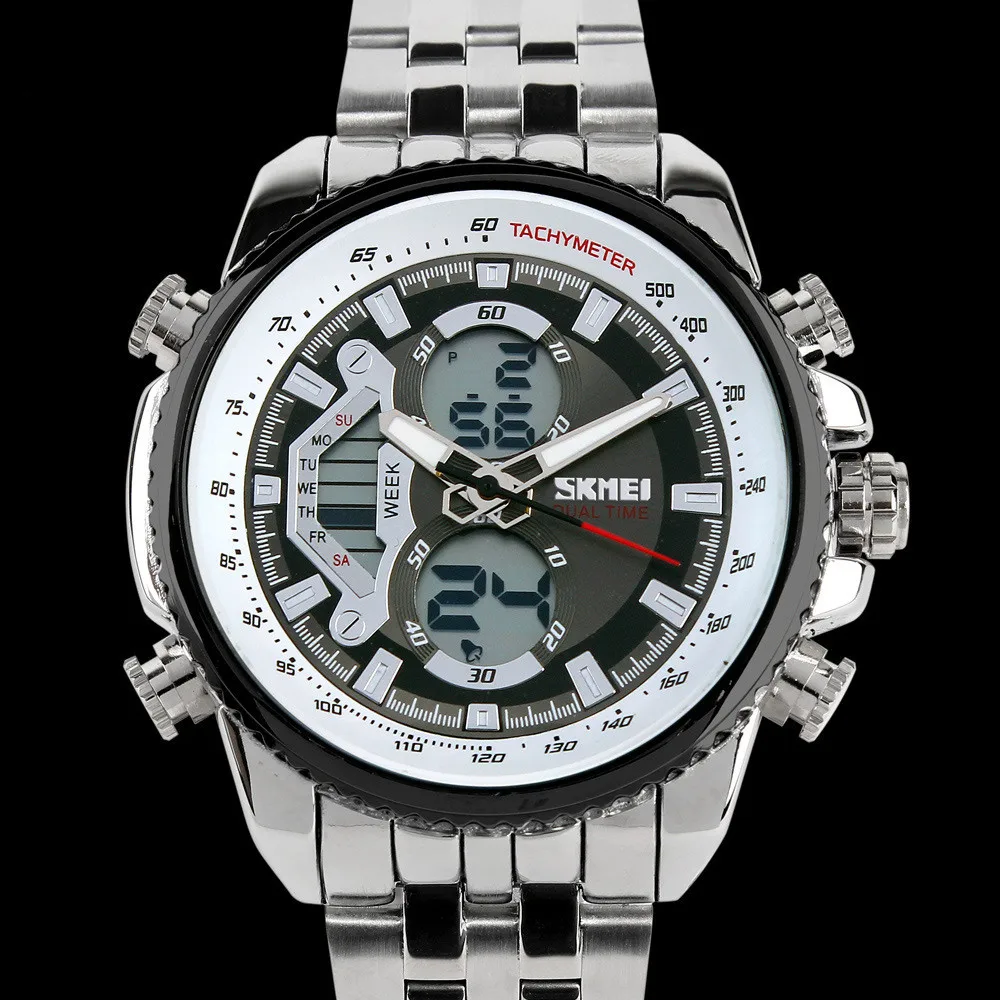Часы наручные SKMEI Мужские кварцевые высококлассные многофункциональные