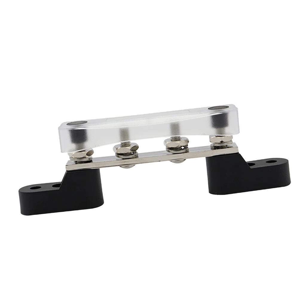 

1pc 6 Stud Kits 4P Bus Bar Electrical Terminal Stainless Steel Studs And