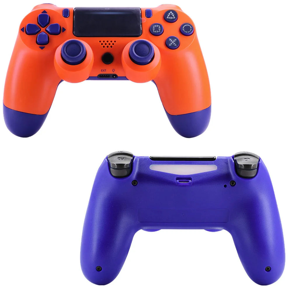 Wireless Orange Bluetooth беспроводной/проводной джойстик для PS4 контроллер подходит для Mando ps4 консоль для Playstation Dualshock 4 геймпад для PS3 - Цвет: Wireless Orange