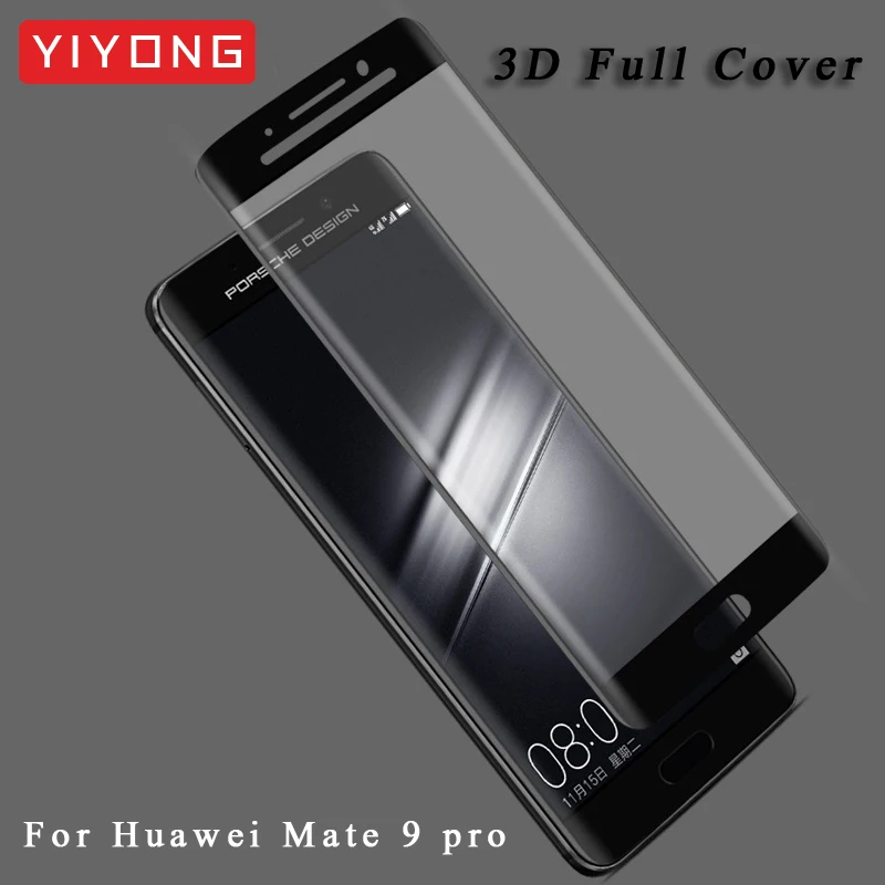 YIYONG полное покрытие экрана стекло для Huawei Mate 9 8 закаленное Защита Lite Pro Mate9 Mate8