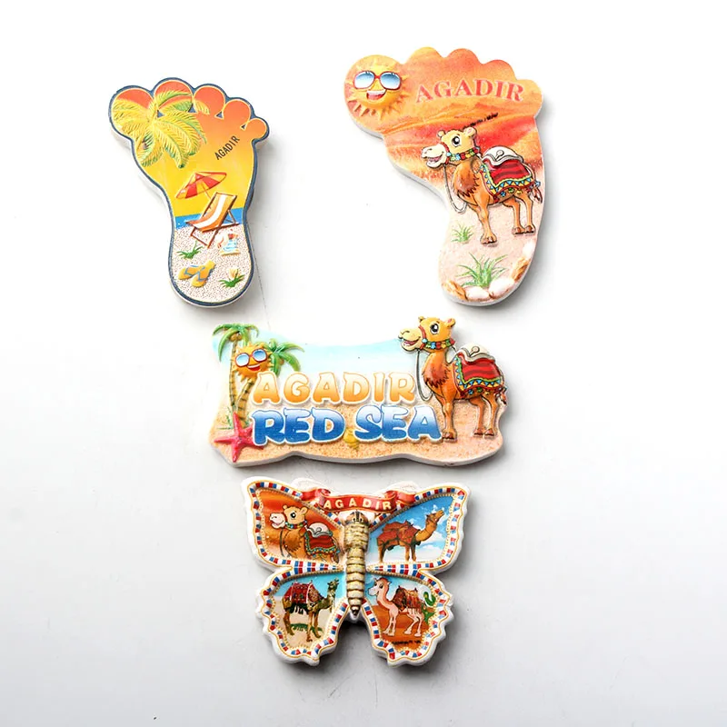 Высококачественные полимерные 3D магниты на холодильник agкадир верблюд