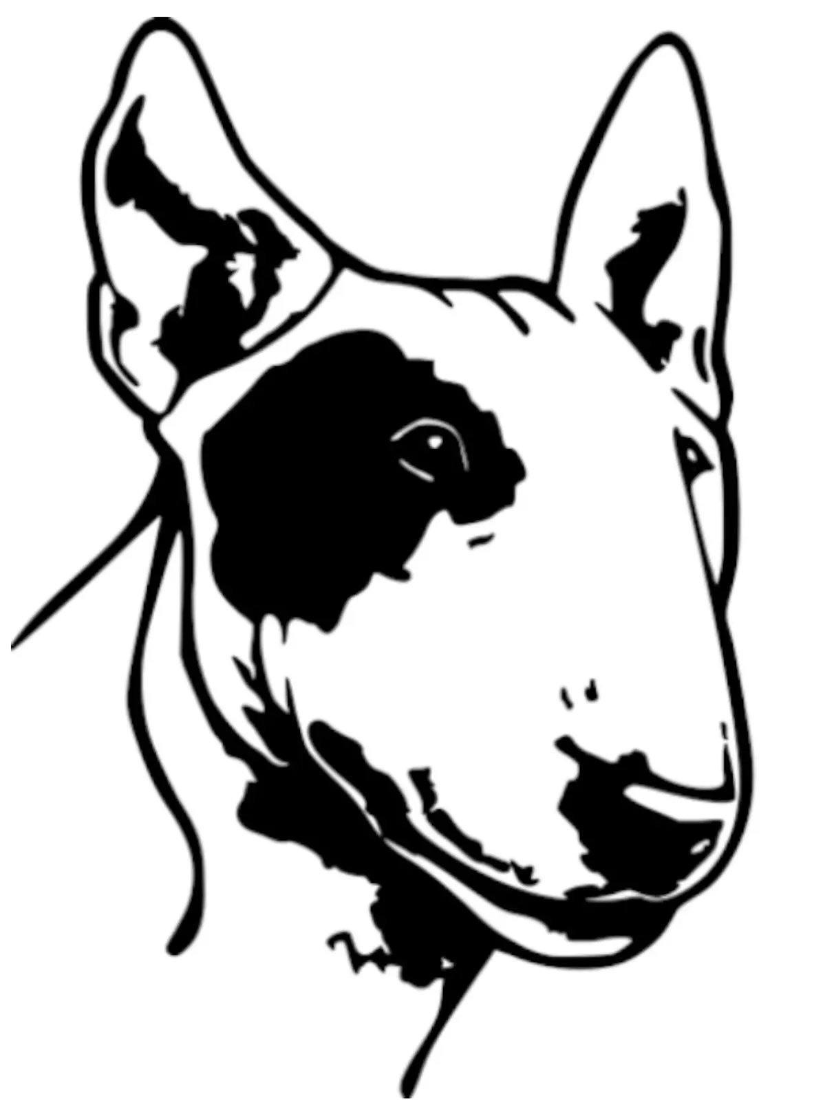 Водонепроницаемый Декоративный корпус Bull Terrier светоотражающие индивидуальные