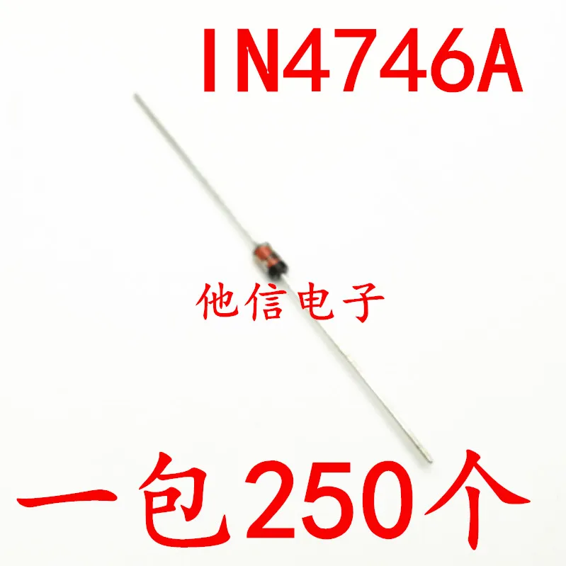 

50PCS/LOT 1N4746A IN4746A 18V 1W DO-411N4746 IN4746