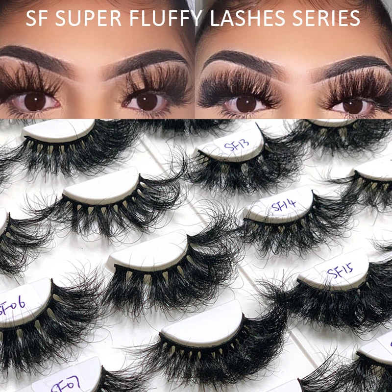 

Ресницы Mikiwi, суперпушистые, объемные, SF 25 мм, 1 пара