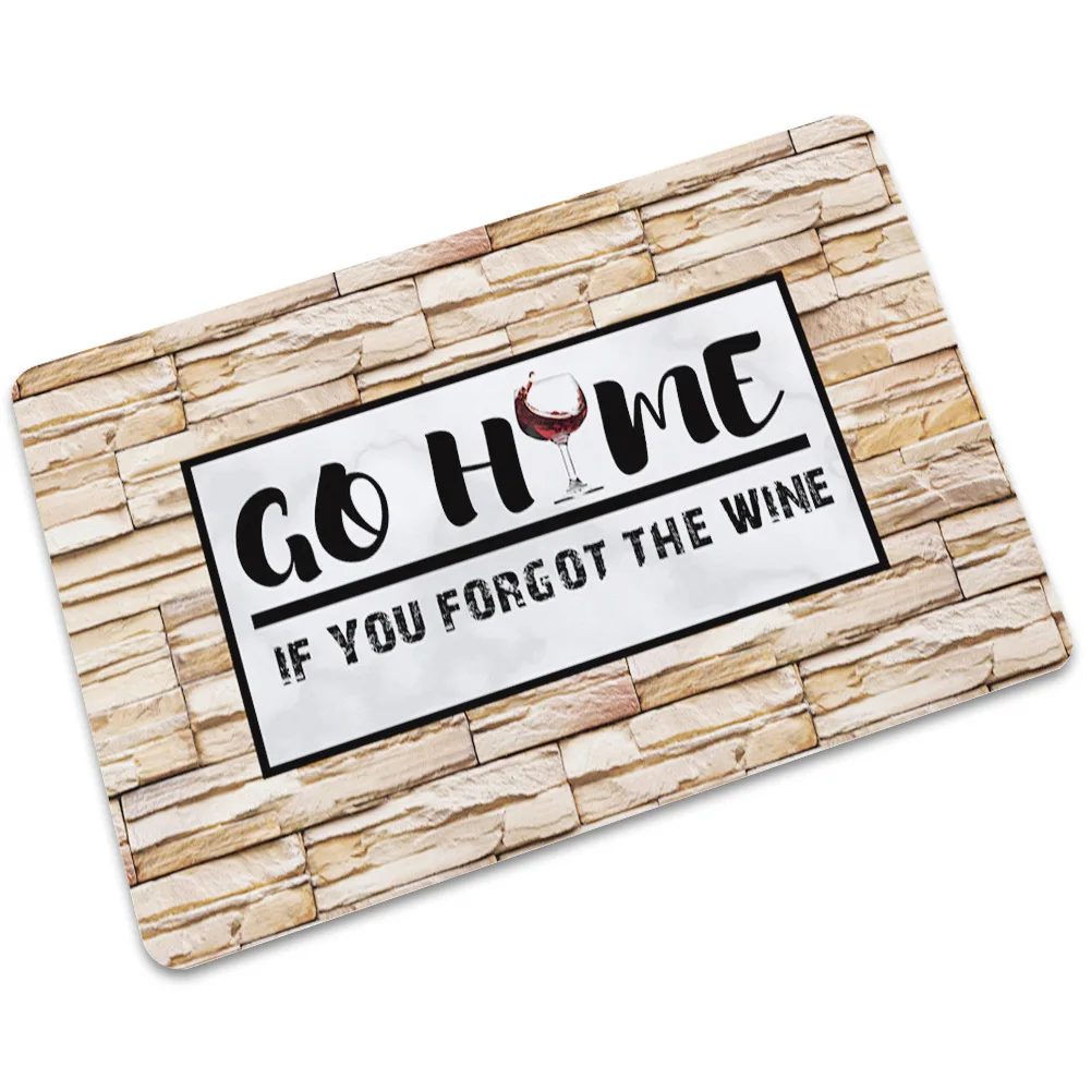 Прямая поставка новый резиновый коврик с фиолетовыми буквами для двери ковер