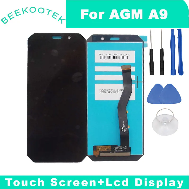 Новинка для AGM A9 5 99 '񟯠*1080 IP68 ЖК дисплей дигитайзер с сенсорным экраном сборное
