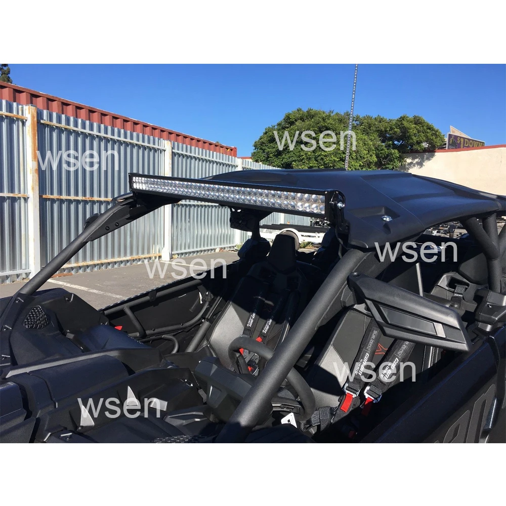 Для Can Am Maverick X3 MAX 2017 2019 верхние кронштейны для крепления на крыше и 40 дюймов 240 Вт