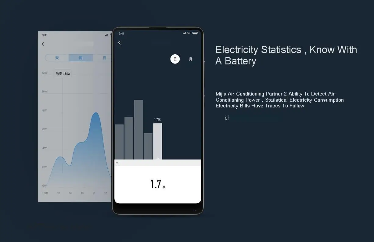 2019Xiaomi Mijia спутник кондиционирования воздуха 2 розетки для умного дома Mi Home APP