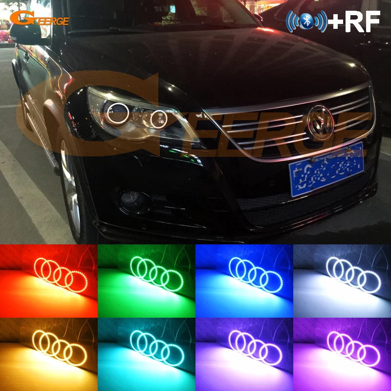 Для VOLKSWAGEN VW TIGUAN 5N 2007 2010 ксеноновая фара RF Дистанционное Bluetooth приложение