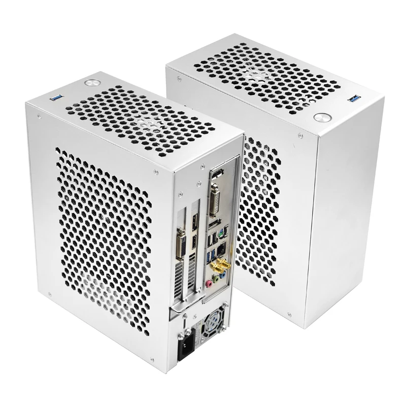 Игровой чехол для ПК ITX MINI маленький алюминиевый костюма переносной настольный