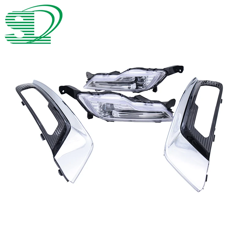 1 комплект светодиодный DRL Противотуманные лампы дневного света светильник