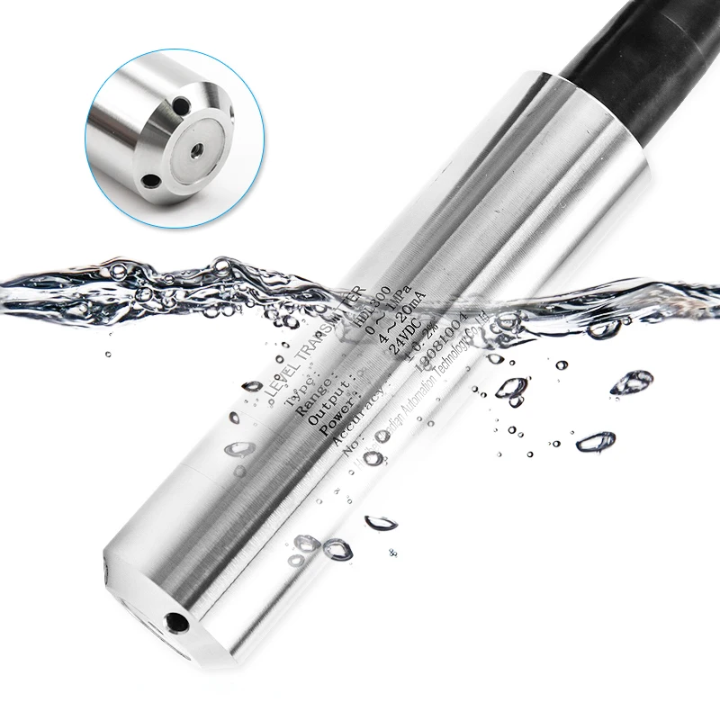 Погружной датчик давления 100 м сельскохозяйственный уровня воды для скважин из