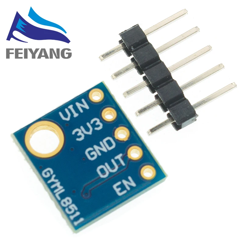 1 шт. GY-8511 ML8511 UVB УФ лучи датчик пробоя тестовый модуль детектор аналоговый выход с