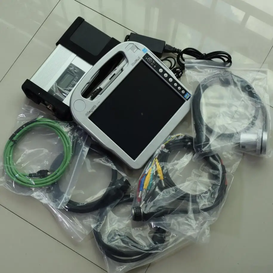 

Диагностический инструмент Full software 2022,6 Das/DTS X/HHT/WIS CF-H2 I5 4G MB STAR C5 SD Connect Compact 5 с Wi-Fi