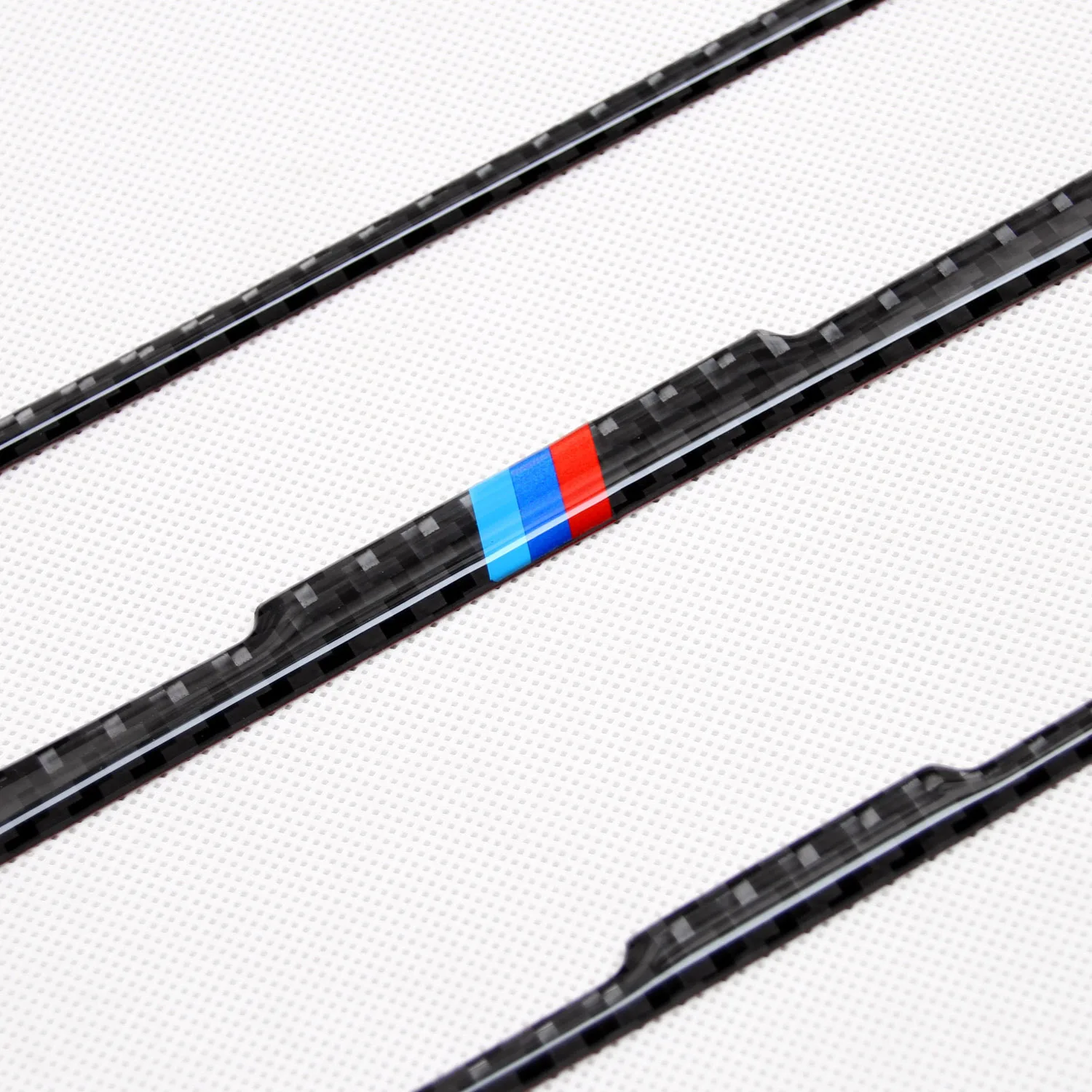 Подлинная углеродного волокна приборной панели мультимедиа Панель Наложение