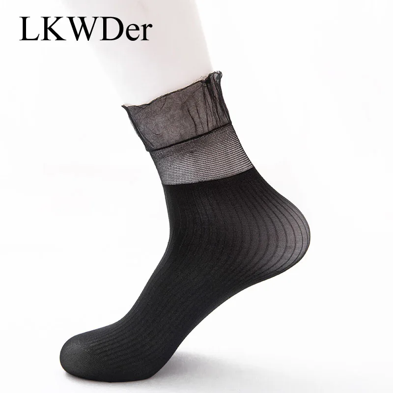 Носки женские кружевные в японском стиле Харадзюку свободные тонкие с длинным