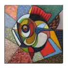 YIBRIGHT абстрактная Рыба DIY алмазная живопись вышивка крестиком стикер стены Алмазная вышивка круглые кристаллы мозаика картины наклейки