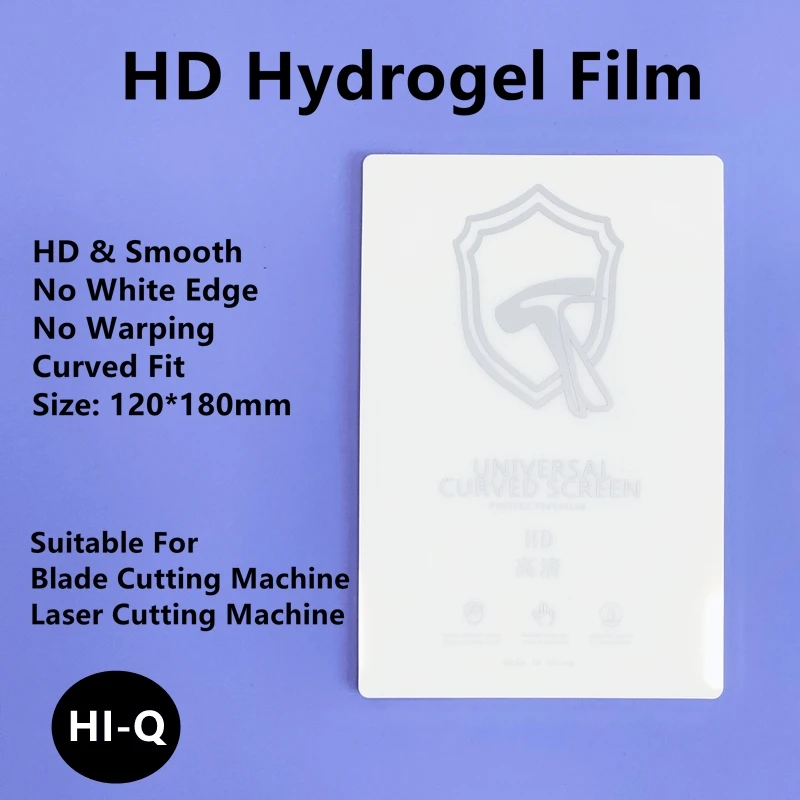 50 55pcs hd hydrogel film for all phone protecting film cutting machine matteanti blue raygreenray tpu lcd screen protector free global shipping