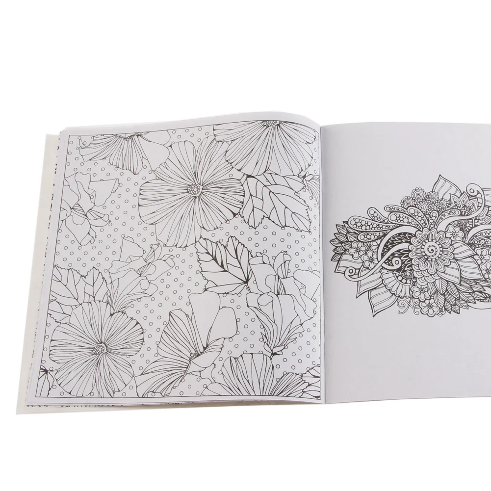 

H05B New English Adult Graffiti Gifts Books Wonderland Exploration Coloring Book