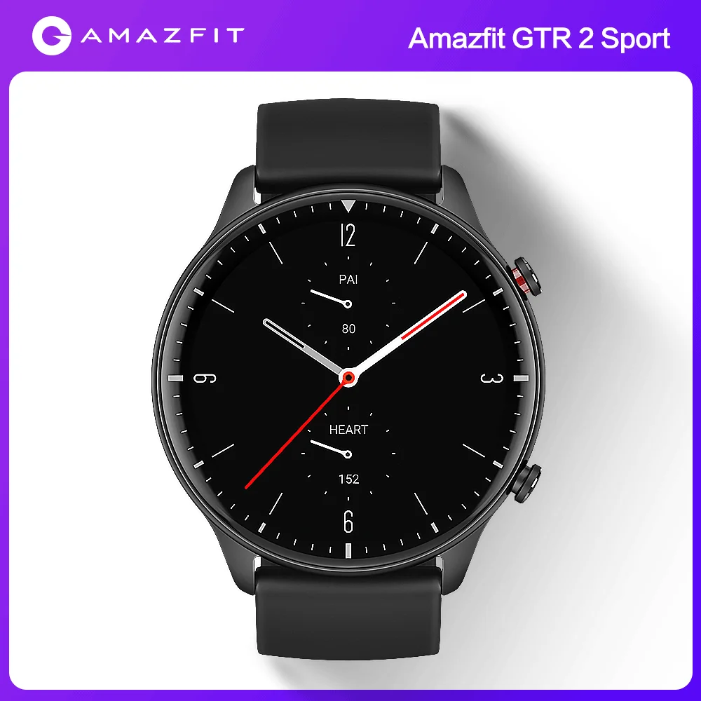 Amazfit GTR 2 Smartwatch 14 Days Battery Life 5ATM Confident Time Control Sleep Monitoring Smart Watch For Android iOS Phone