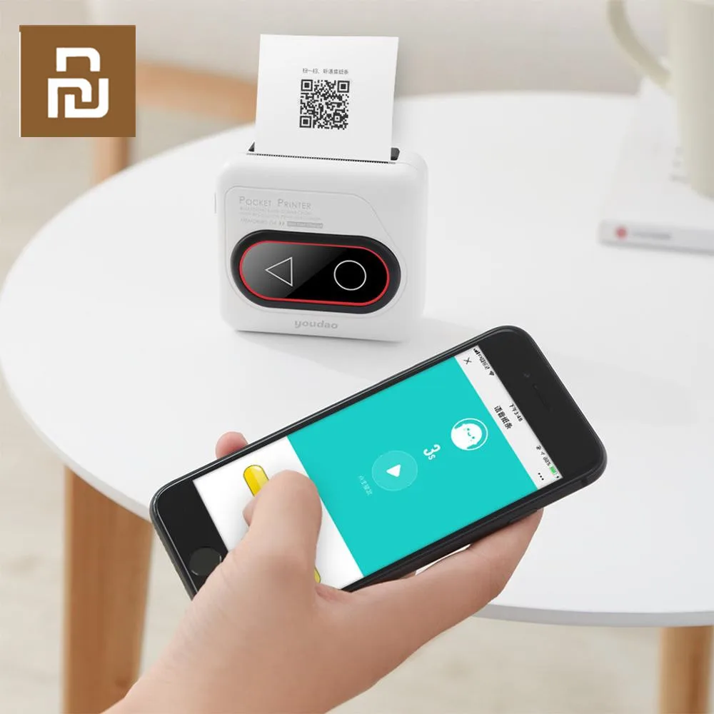 Карманный принтер Youdao MEMOBIRD G4 портативный термопринтер bluetooth HD 306 точек/дюйм мини