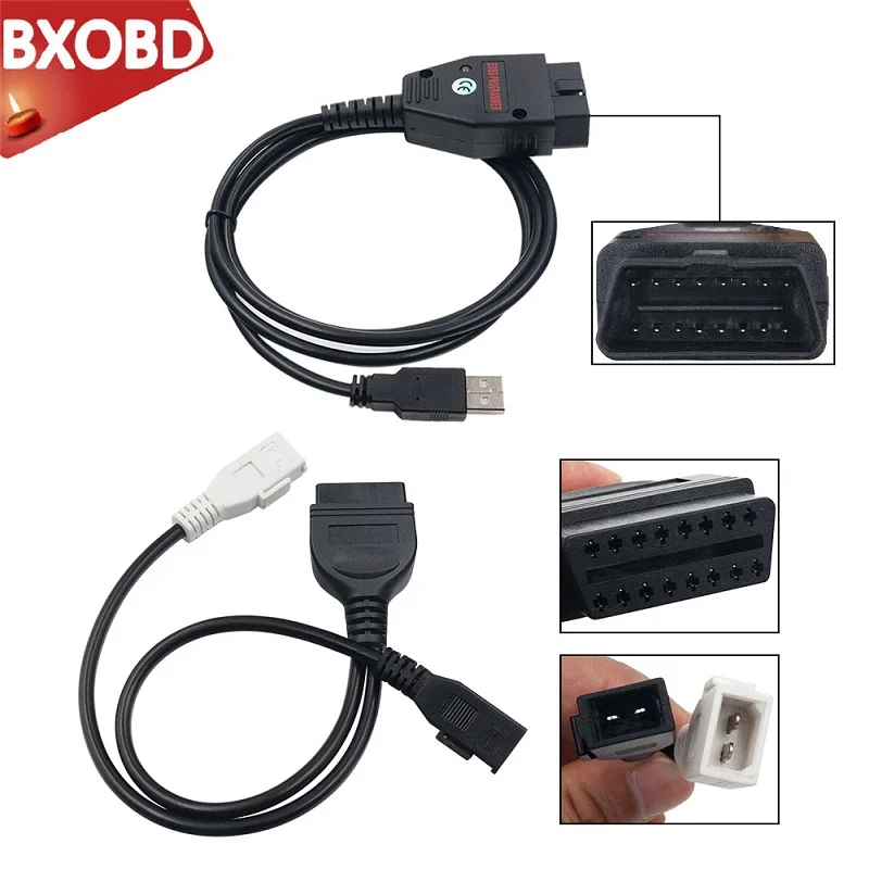Galleto 1260 EOBD Flasher интерфейс Galletto кабель чтения и записи ECU многоязычный