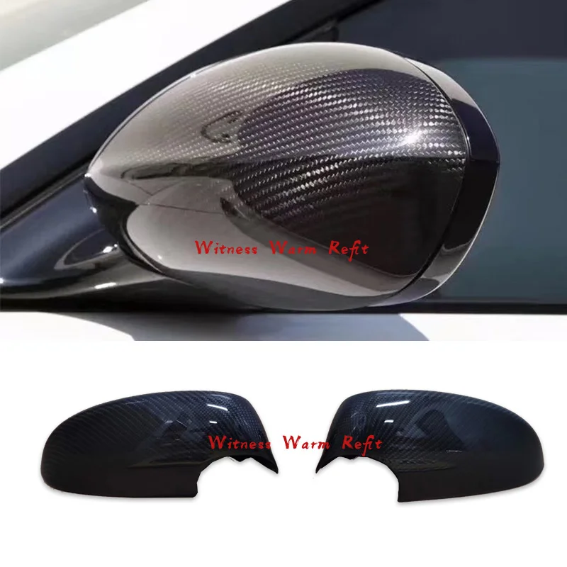 

E92 Car Rearview Mirror Stick-on Cap Cover Trim Fit for Bmw 3 Series E92 320 325 335i 2005 2006 2007 2008 2009