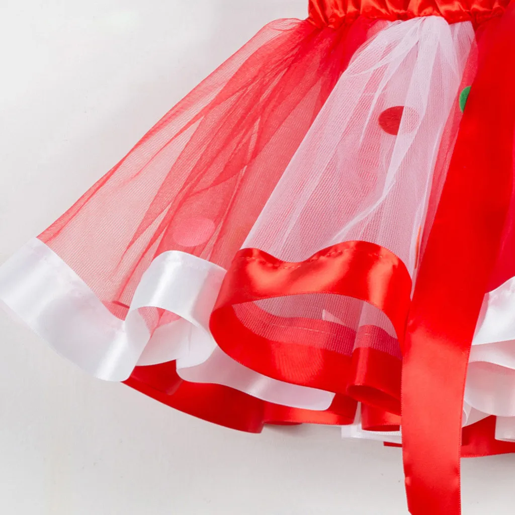 Fashion Baby Kids Girls Tutu Christmas Party Dance Ballet Ball Gown Toddler Costume Skirt+Deer Hairband Outfits Set#p4 | Детская одежда