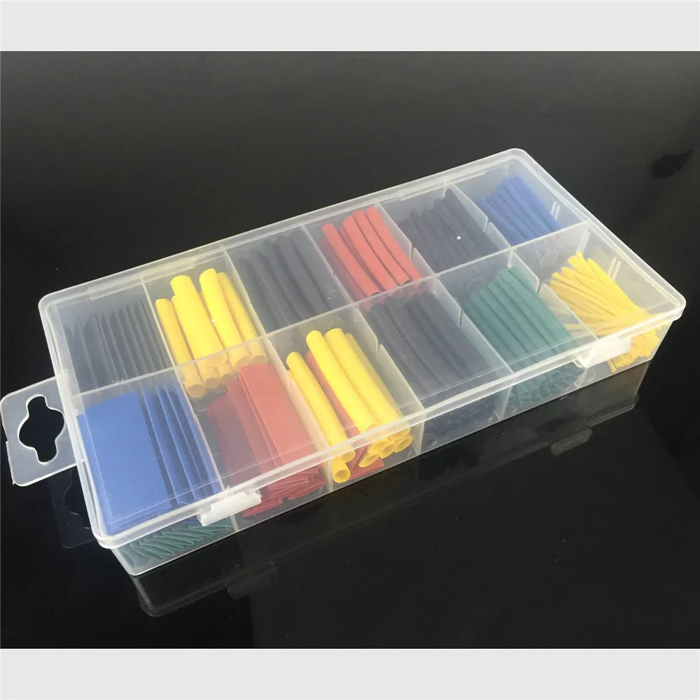 

RC Car Crawler Heat Shrinkable Tube Shrink Hot Melt Tubing Assortment Kit Accessories