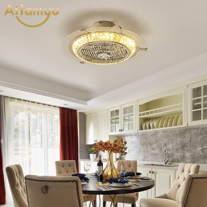 Современный потолочный вентилятор освещение для столовой спальни гостиной