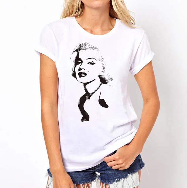 Новая модная женская футболка с коротким рукавом круглым вырезом принтом