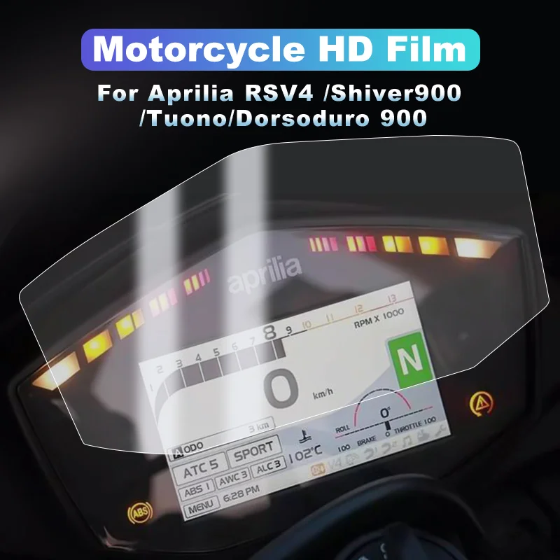 

Motorcycle Cluster Scratch Protection Film Instrument Dashboard Cover Guard For Aprilia RSV4 RR RF Shiver900 Tuono
