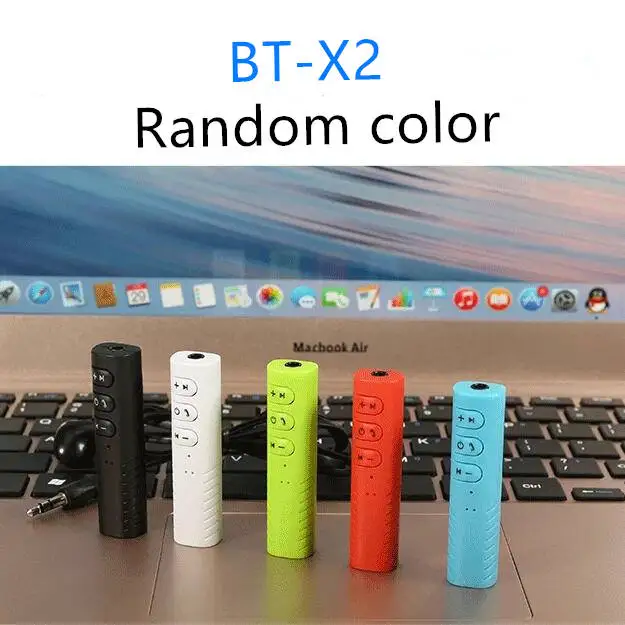GIAUSA X6 Универсальный Bluetooth приемник V4.1 Поддержка TF карты Handfree вызов музыкальный плеер телефон автомобиль AUX вход/выход MP3 музыкальный плеер - Цвет: Random-BT-X2
