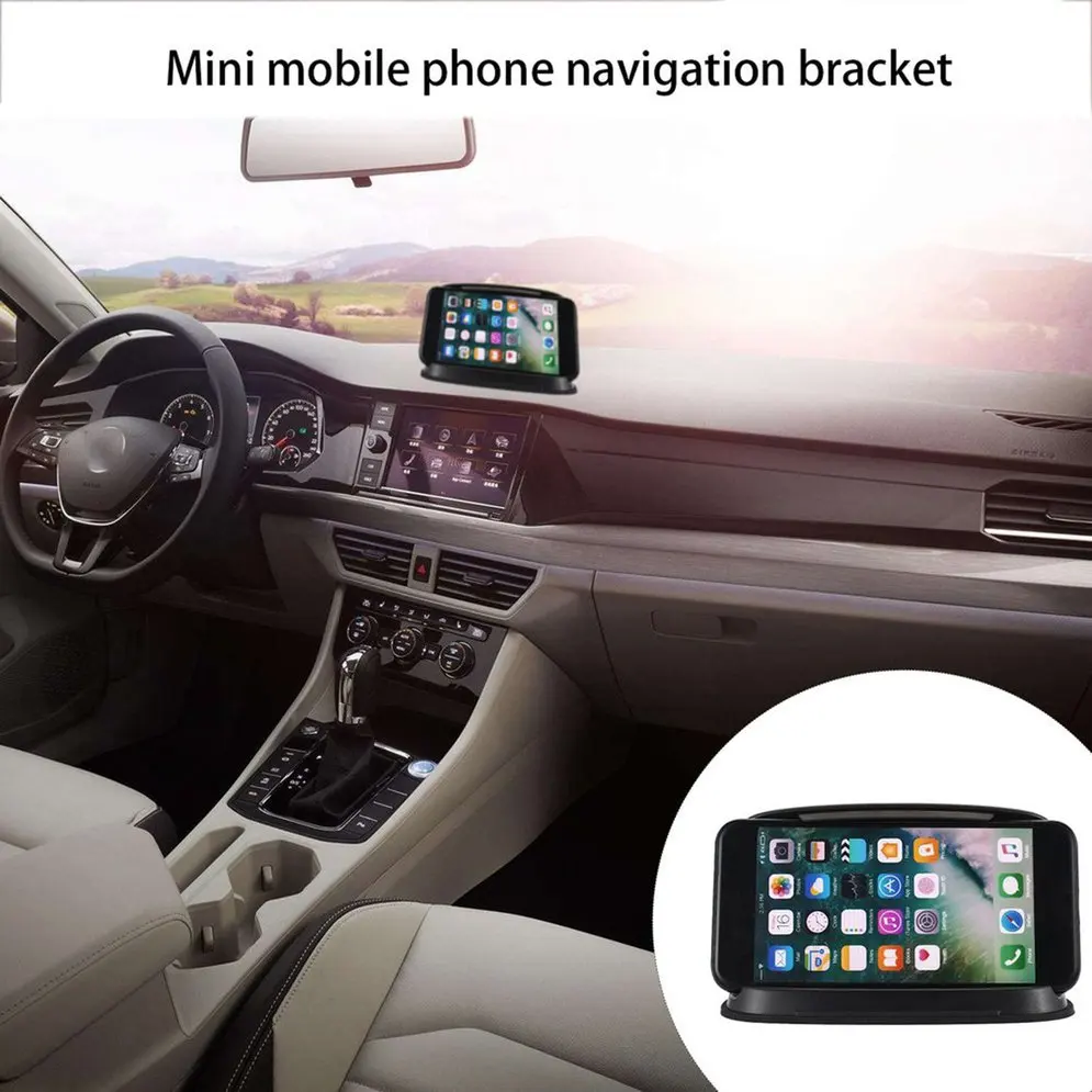 cell phone holder for car car phone mounts dashboard gps holder mounting in vehicle 3 0 6 0size device free global shipping