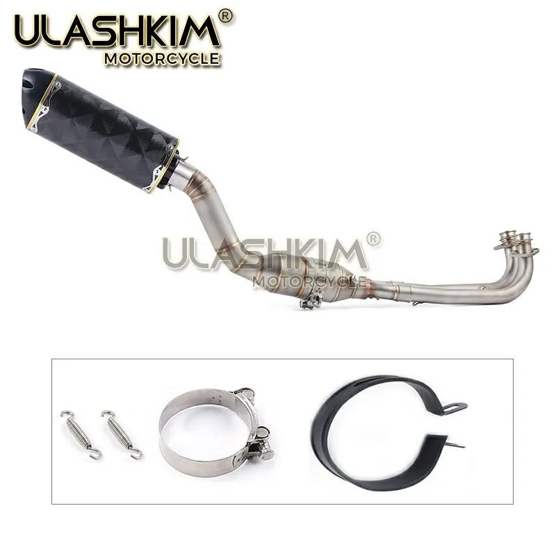 Для Yamaha T max MAX 500 530 560 tmax530 Tmax560 2016 2017 2018 2019 2020 мотоцикл полная система выхлопная