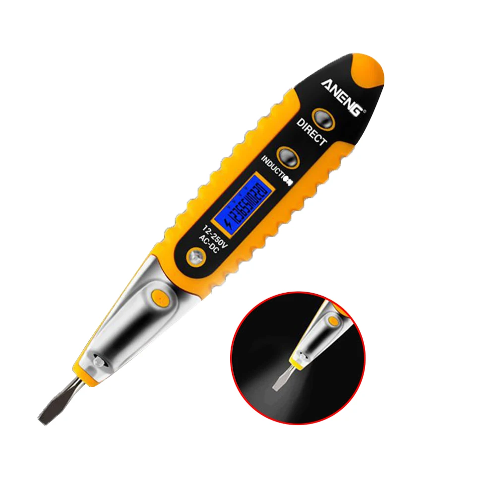 

Digital LCD Electric Test Pen Voltage Detector AC/DC Meter Tester Pencil Probe
