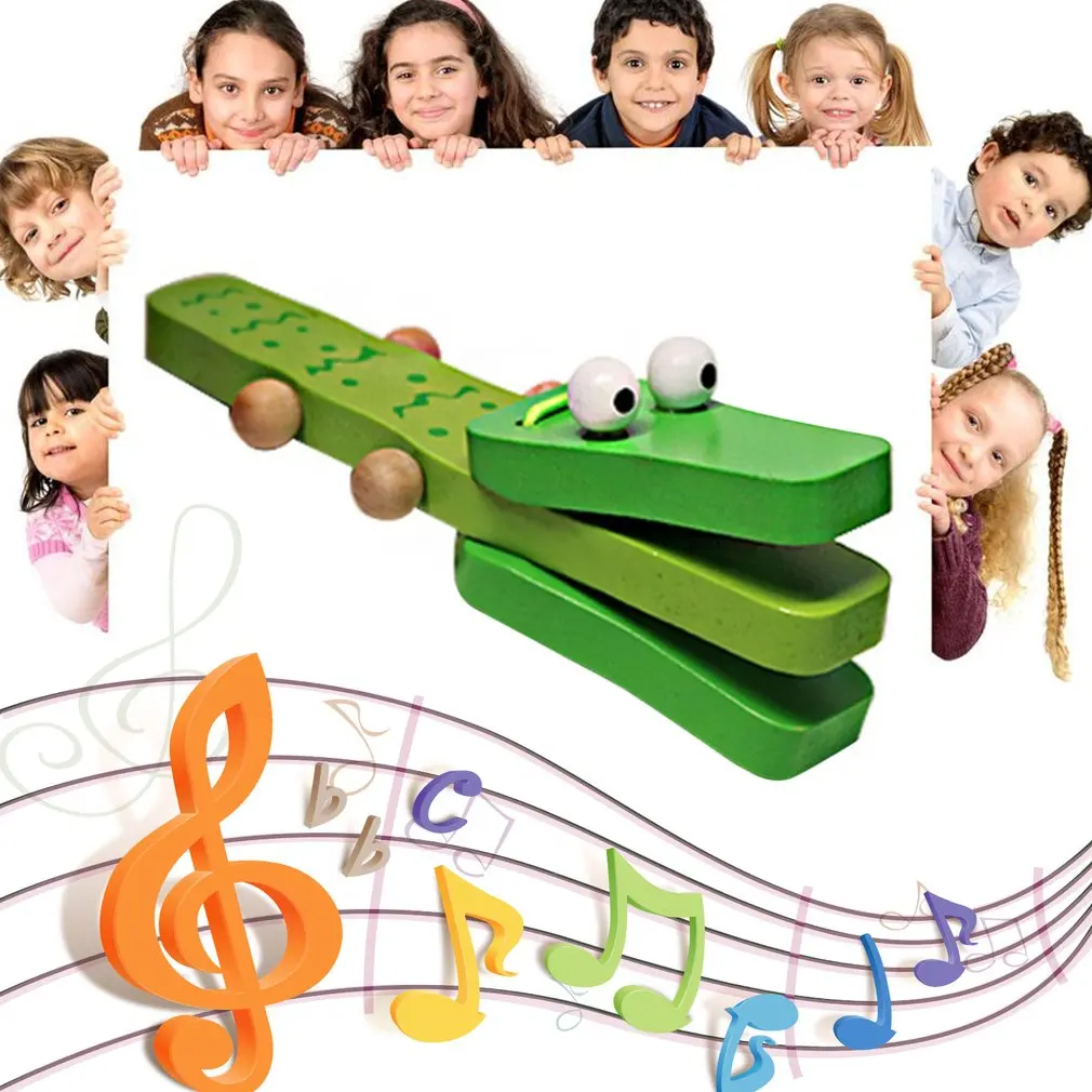 Orff world в форме крокодила детский музыкальный инструмент мультяшный Детский
