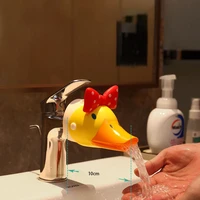 bathroom kitchen washroom accessories nozzle for cartoon childrens faucet extender cute talking duck in splash water