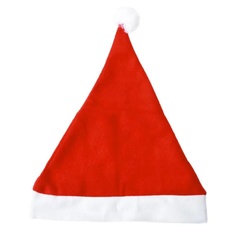 Классическая Рождественская шляпа из мягкого нетканого материала