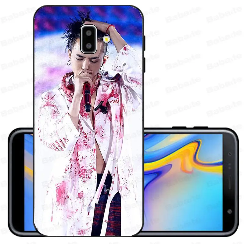 G dragon MOTTE DIY чехол для телефона samsung Galaxy j6 plus A6 A8 A9 A10 A30 A50 мобильных