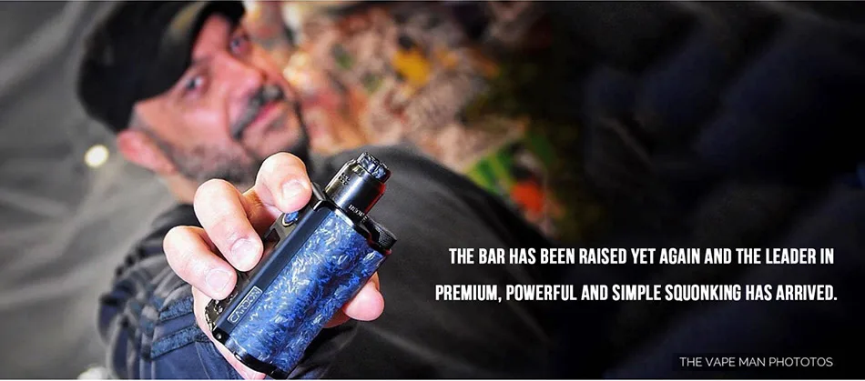Электронная сигарета DOVPO Topside Dual 200 Вт Vape Mod Top Fill TC Squonk 10 мл Питание от двойной батареи 18650 испаритель VS Drag 2