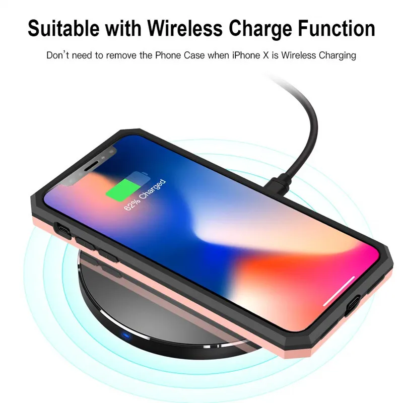 Противоударный защитный чехол для iPhone 11 Pro Max 5 5S SE 6 6S 7 8 Plus X XS Max XR, защитный противоударный чехол с подставкой