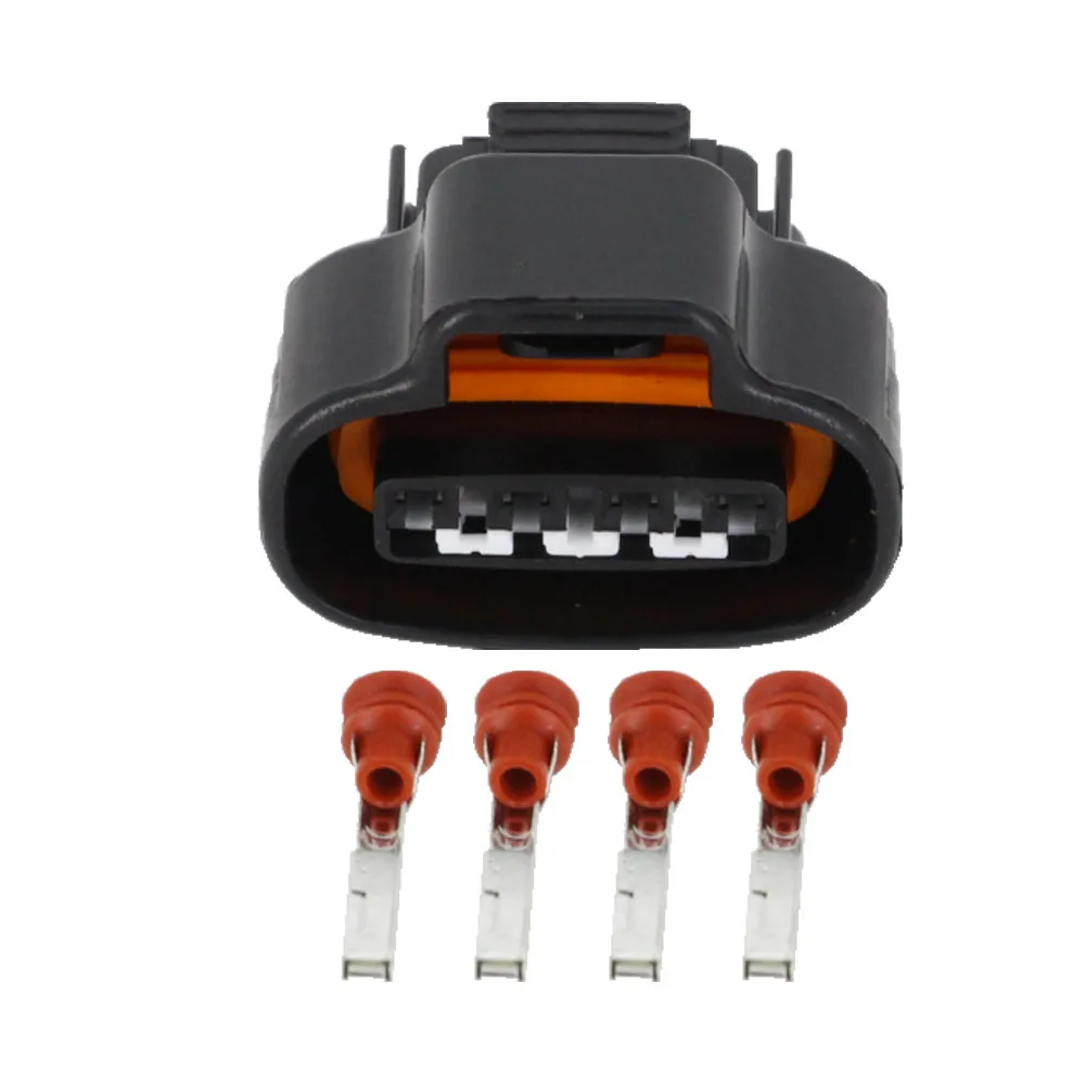 

4 Pin DJ7041A-2.2-21 Distributor Crank 4 Pin Female Wire Connector TPS Boost Sensor Oval Ignition Coil Connector