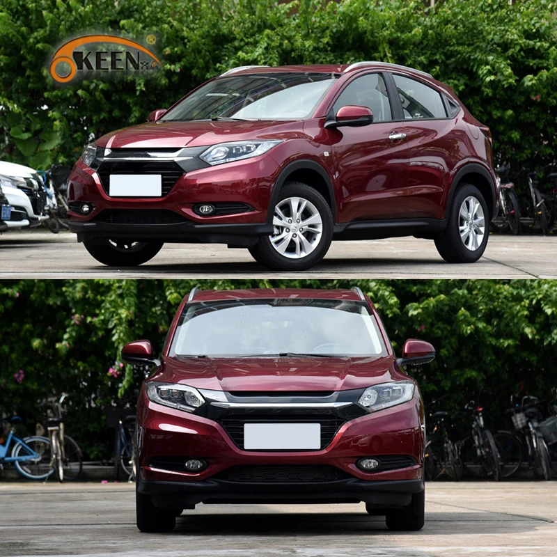 

2Pcs For Honda HRV HR-V 2014 2015 2016 2017 Daytime Running Light LED DRL fog lamp Driving lights Yellow Turn Signal Lamp