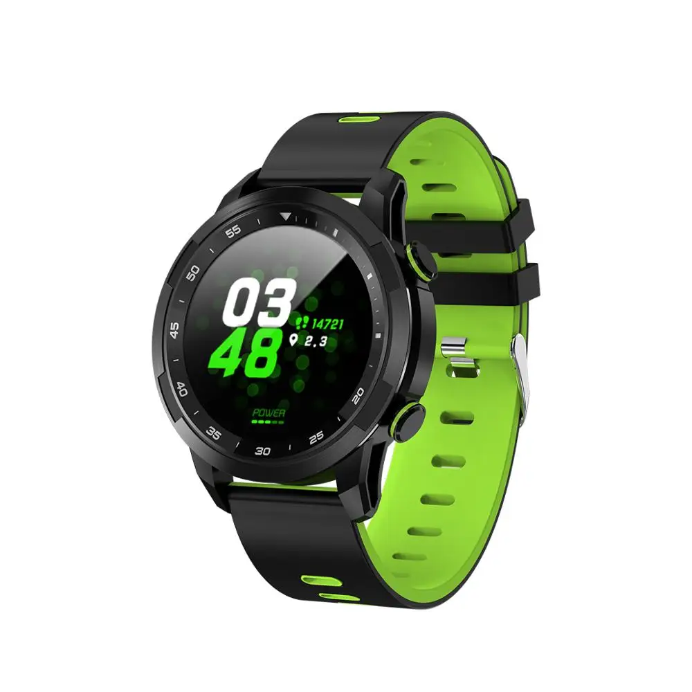 Smart Watch Swimming IP68 Waterproof Full Touch Round Screen SmartWatch Blood Pressure Heart Rate Fitness Bracelet pk KW18 B612 |